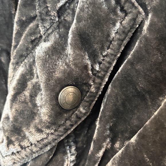 Free People velour bomber jacket - Picture 5 of 9